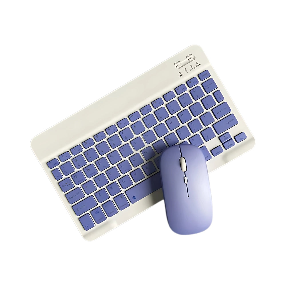 Wireless Bluetooth Keyboard and Mouse Set