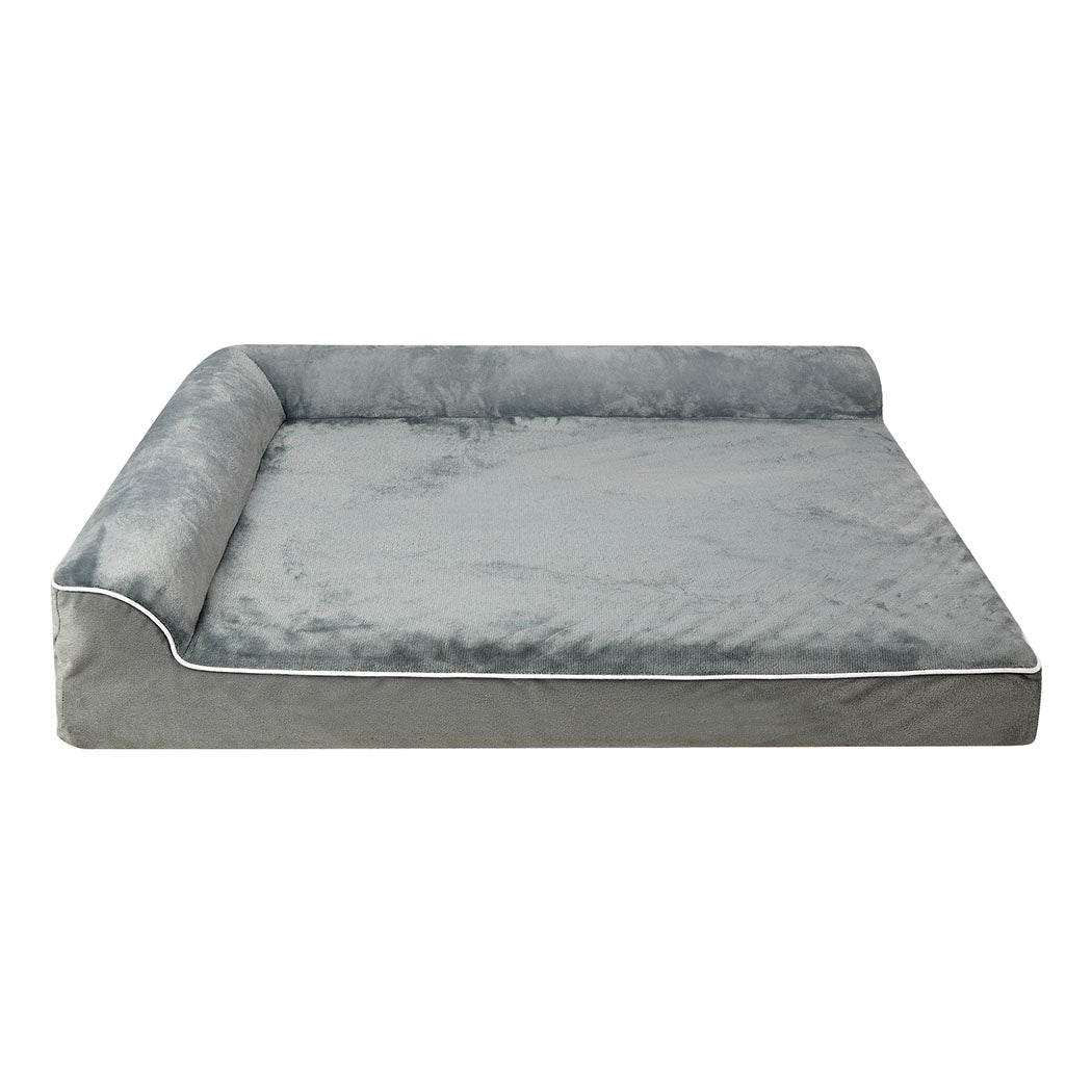 Pawz Orthopedic Dog Bed L Grey-1910112251923271681