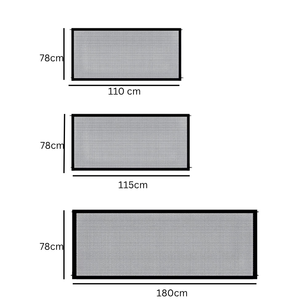 Portable Pet Safety Gate - Mesh Barrier for Stairs & Doorways