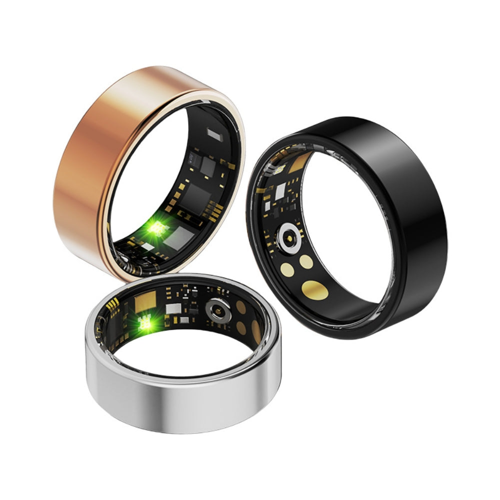 Smart Health Ring - 5ATM Waterproof with Charging Case