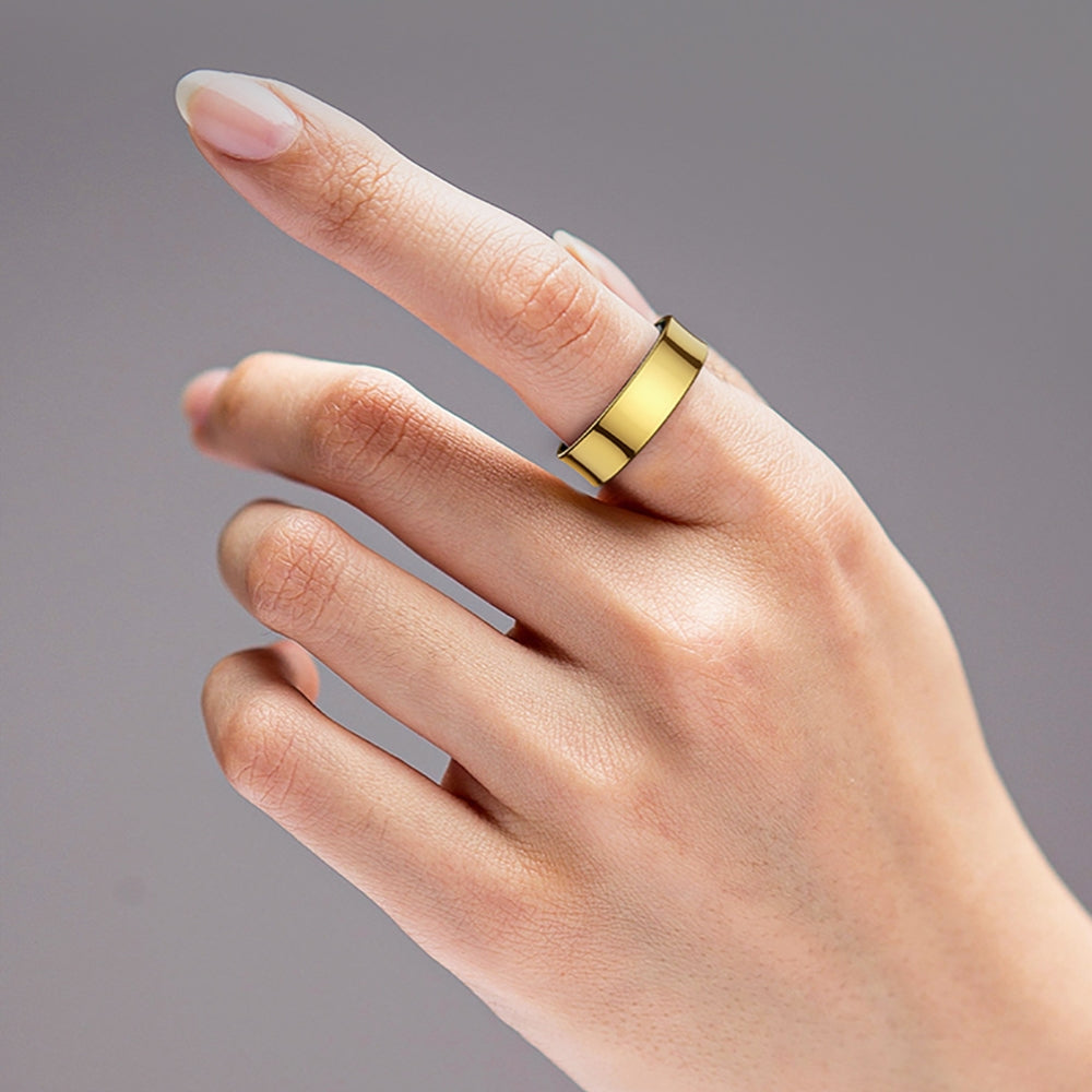 Smart Health Ring - 5ATM Waterproof with Charging Case
