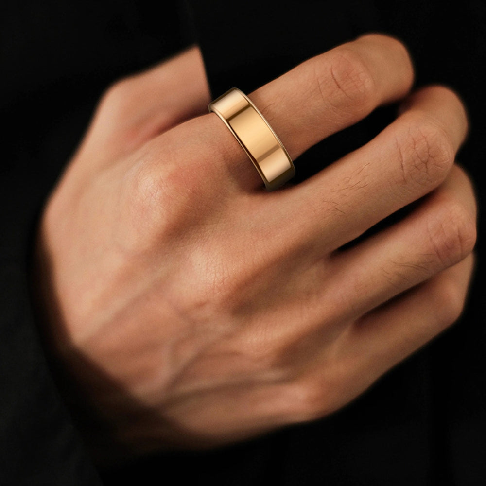 Smart Health Ring - 5ATM Waterproof with Charging Case
