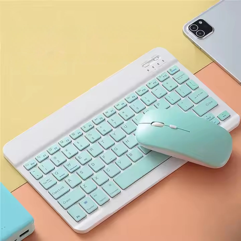Wireless Bluetooth Keyboard and Mouse Set