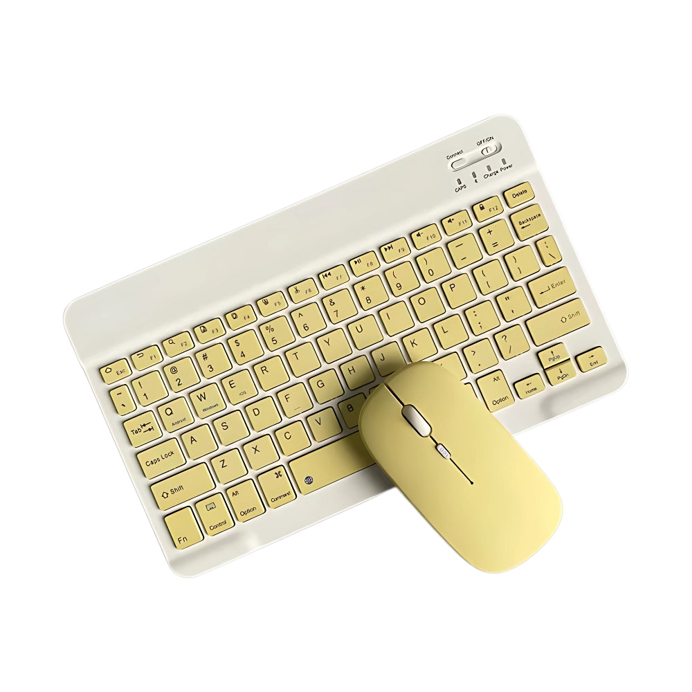 Wireless Bluetooth Keyboard and Mouse Set