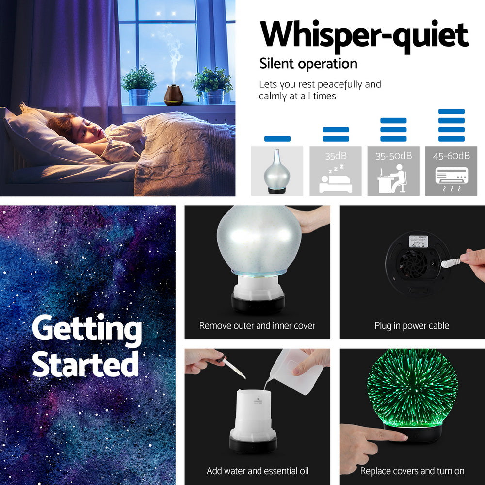 Ultrasonic aromatherapy diffuser
