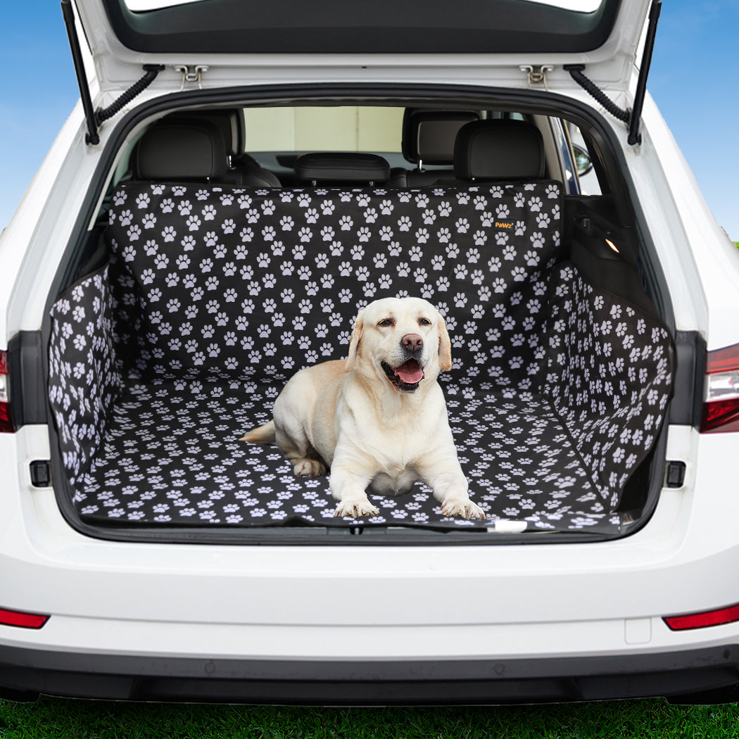 PaWz Pet Boot Car Seat Cover Hammock Black-1910112977269428230