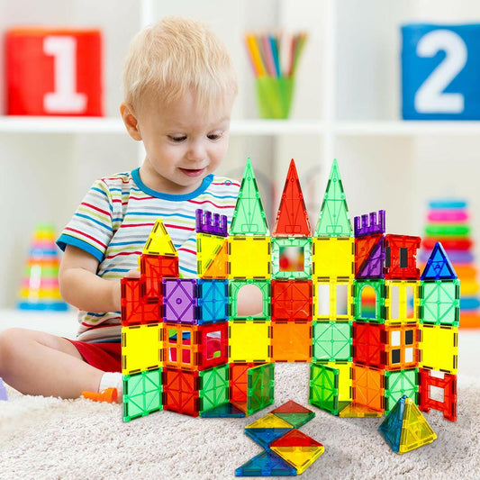 BoPeep Kids Magnetic Tiles Blocks Building-1910113151618256903