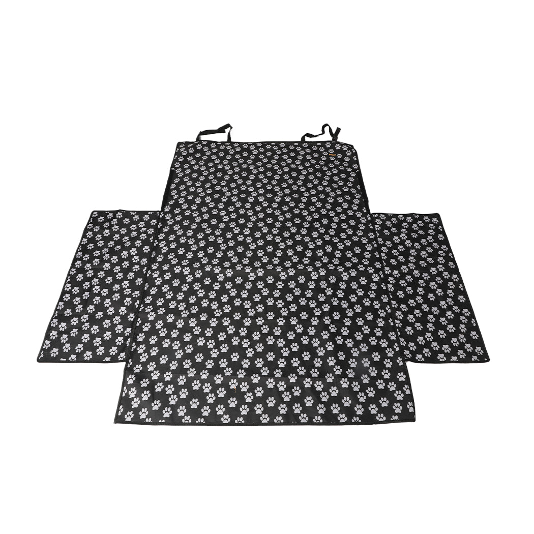 PaWz Pet Boot Car Seat Cover Hammock Black-1910112977269428224