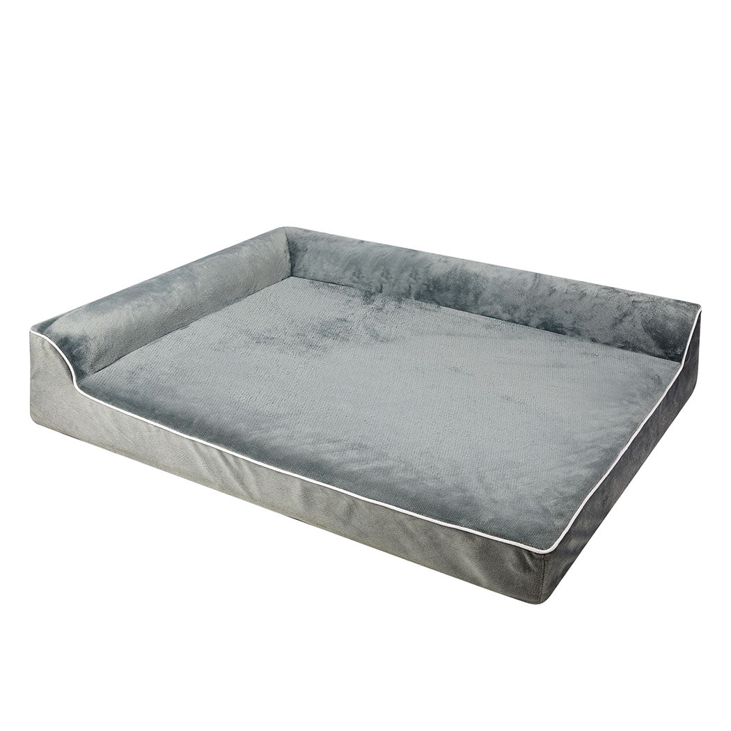 Pawz Orthopedic Dog Bed L Grey-1910112251923271680